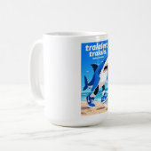 Mug tralalero tralala "italian brainrot"  (Devant gauche)