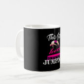 Mug Trampolines Idée cadeau Femmes Jumping Fitness (Devant gauche)