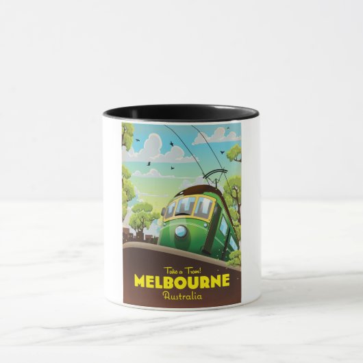 Mug Tramway de Melbourne Australie (Centre)