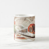 Mug Tramway de style vintage, probablement inspiré par (Centre)