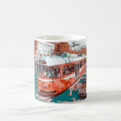 Mug Tramway de style vintage, probablement inspiré par (Centre)