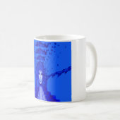 Mug Trance bleue (Devant droit)