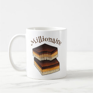 Mug Tranche Carré de caramel de Millionaire