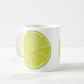 Mug Tranche de chaux (Devant gauche)