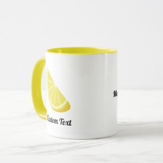 Mug Tranche de citron (Devant gauche)
