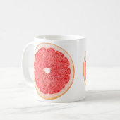 Mug Tranche de pamplemousse (Devant gauche)