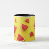 Mug tranche de pastèque mignonne fruits de dessin  (Centre)