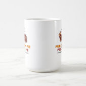 Mug Tranche de tarte aux noix de pécan avec crème foue (Centre)