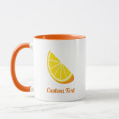 Mug tranche orange (Gauche)