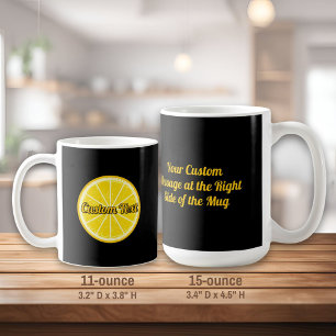 Mug tranche orange