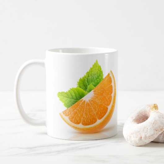 Mug tranche orange (Avec donut)