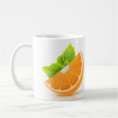 Mug tranche orange (Gauche)