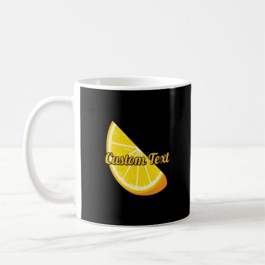 Mug tranche orange (Gauche)