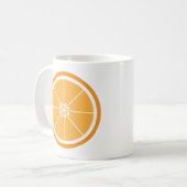 Mug Trancher d'agrumes de fruits orange (Devant gauche)