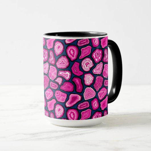 Mug Tranches d'agneau rose (Devant droit)