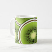 Mug Tranches de fruits funky kiwi (Devant gauche)
