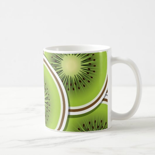 Mug Tranches de fruits funky kiwi (Droite)