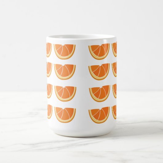 Mug Tranches de fruits orange (Centre)