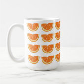Mug Tranches de fruits orange (Gauche)