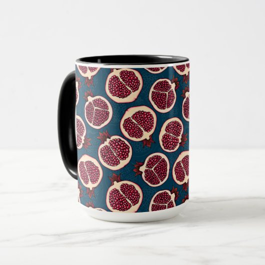 Mug Tranches de grenade (Devant gauche)