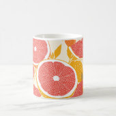 Mug Tranches de pamplemousse avec Feuilles (Centre)