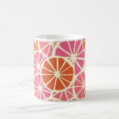Mug Tranches de pamplemousse sans soudure motif, agrum (Centre)