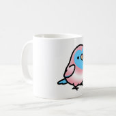 Mug Trangender LGBT+ Fierté Lovebird (Devant gauche)