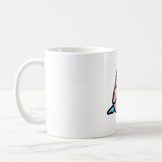 Mug Trangender LGBT+ Fierté Lovebird (Gauche)