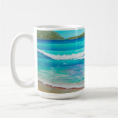 Mug Tranquil Beach Blue Waves Paysage australien (Gauche)