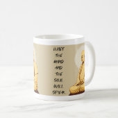 Mug Tranquille l'esprit et l'âme parlera MONK T-Shir (Devant droit)
