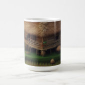 Mug Tranquille Terrasse De Riz Paysage (Centre)