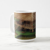 Mug Tranquille Terrasse De Riz Paysage (Devant gauche)