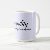 Mug Tranquillité (Devant droit)