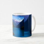 Mug Tranquillité du fjord bleu (Devant droit)
