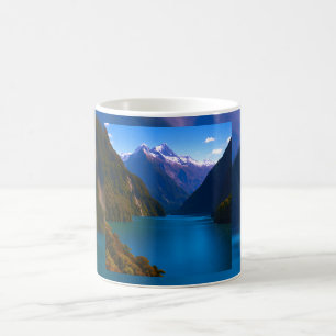Mug Tranquillité du fjord bleu