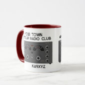 Mug Transcepteur radio national NC-183D classique (Devant gauche)