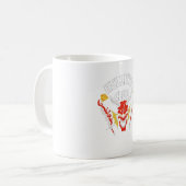 Mug transfert d'image de test (Devant gauche)