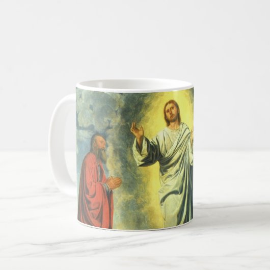 Mug Transfiguration par Giovanni Girolamo Savoldo (Devant gauche)