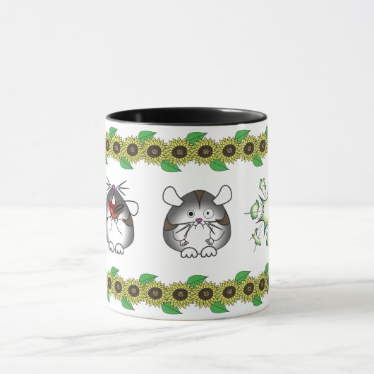 Mug Transformation mignonne de hamster (Centre)