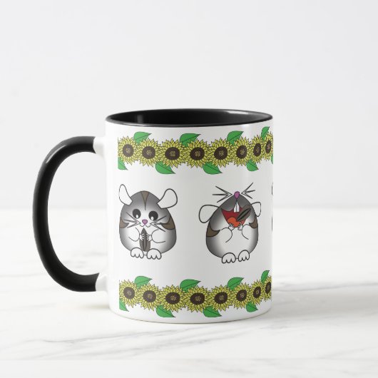Mug Transformation mignonne de hamster (Gauche)