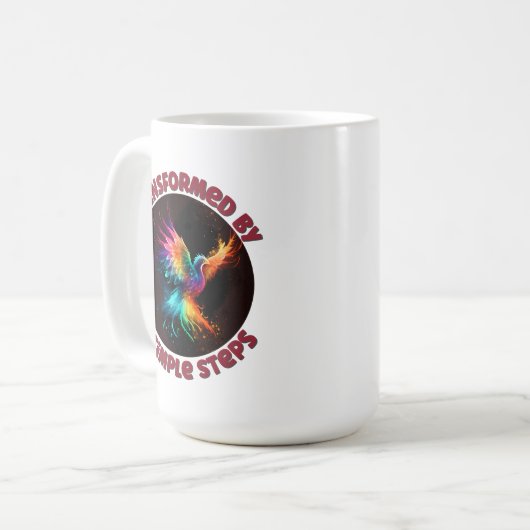 Mug Transformé par 12 étapes simples (Devant gauche)