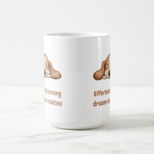Mug Transformer sans effort les rêves en réalités (Centre)
