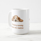 Mug Transformer sans effort les rêves en réalités (Devant gauche)