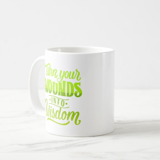 Mug transformer vos âmes en sagesse (Devant gauche)