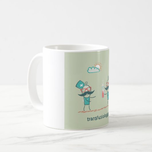 Mug Transfusiologiste (Devant gauche)