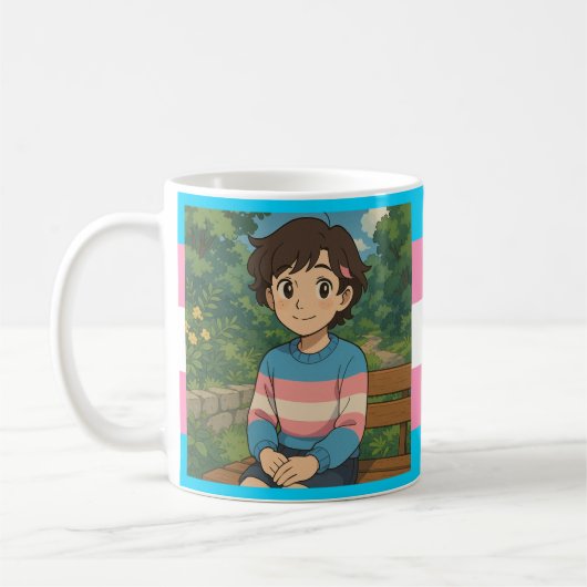 Mug Transgender Flag | LGBTQIA+  (Gauche)