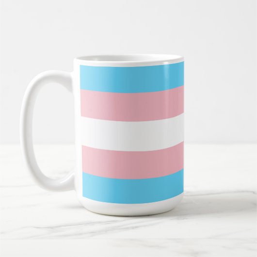 Mug Transgender Pansexual Dual Pride Flag (Gauche)