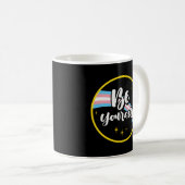 Mug Transgenre Soyez Vous-Même Trans Fierté Transsual  (Devant droit)