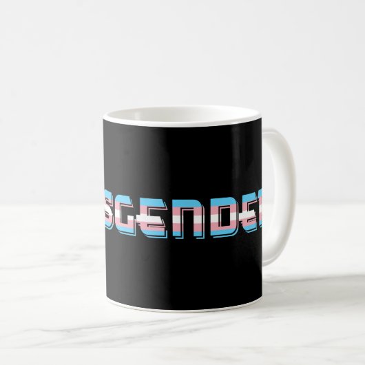 Mug TRANSGENREDrapeau || LGBT (Devant droit)