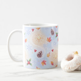 Mug Transition Saisonnière Fantaisiste de l'Automne à